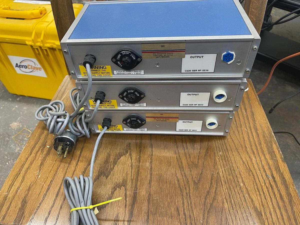 Used Cathodeon IR50 Infrared Detector and 3 IR50 Detector Supply C320 - LOT of 3