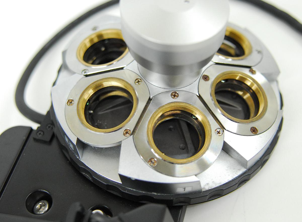 Used Nikon T-ND6-E Microscope Motorized DIC Sextuple Nosepiece (TE2000) - Read Description