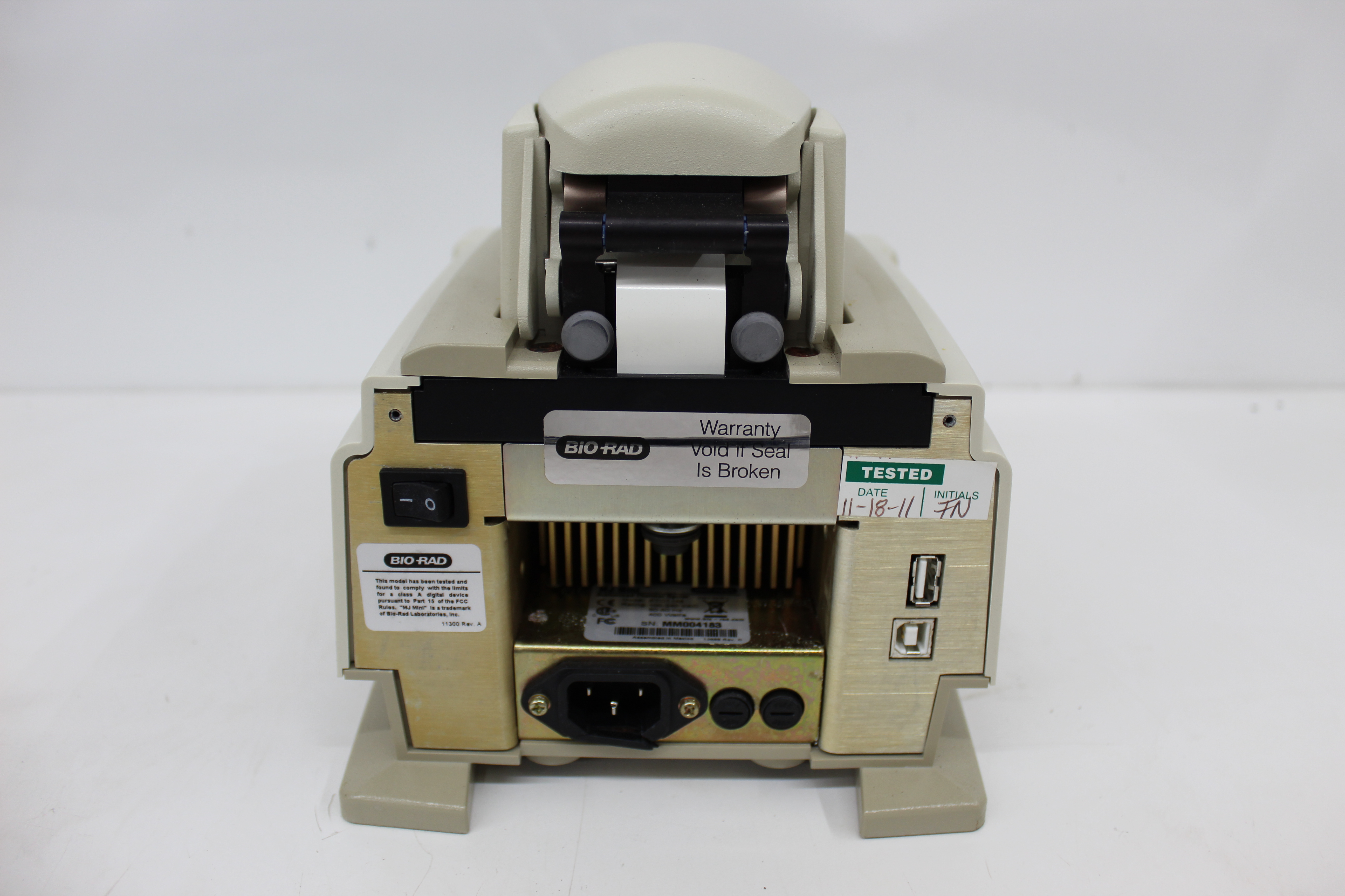 Used Bio-Rad MJ Mini PTC-1148 48-Well Gradient PCR Personal Thermal Cycler