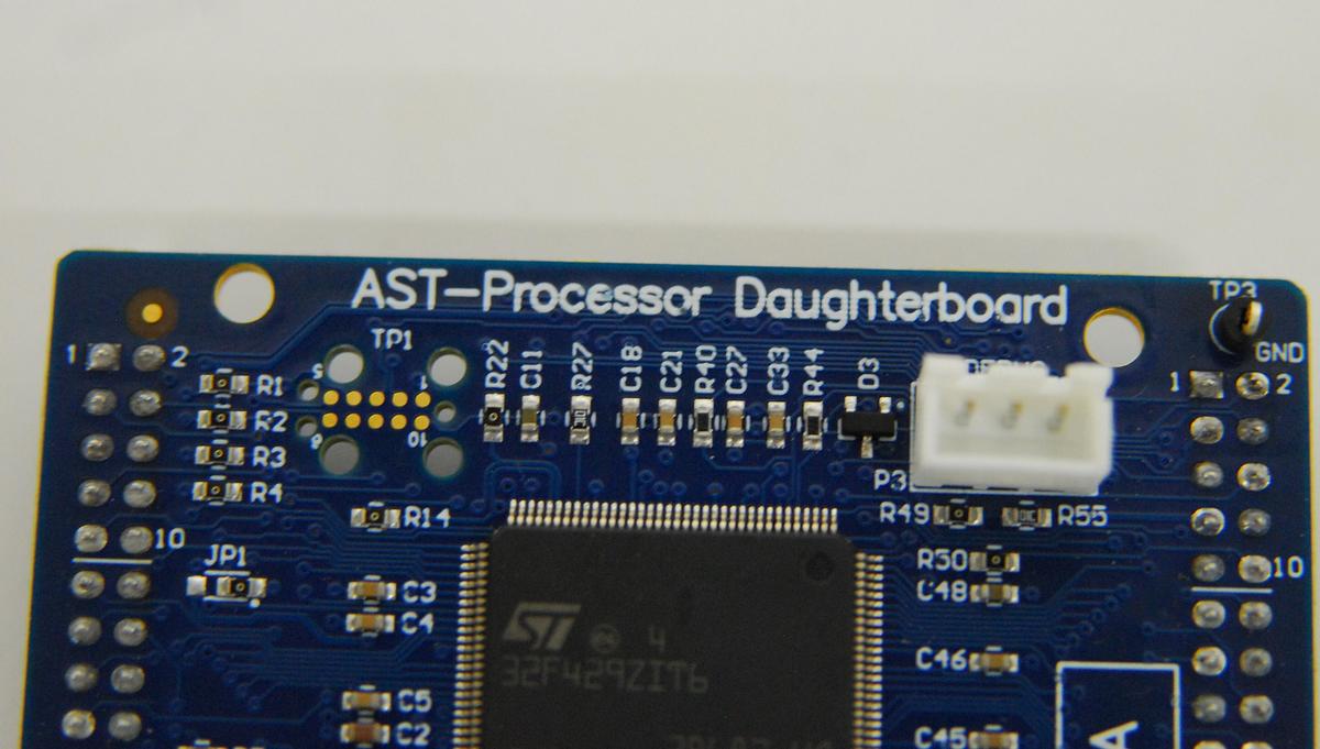 Used SeluxDX 546461-02-01 AST-Processor Daughterboard