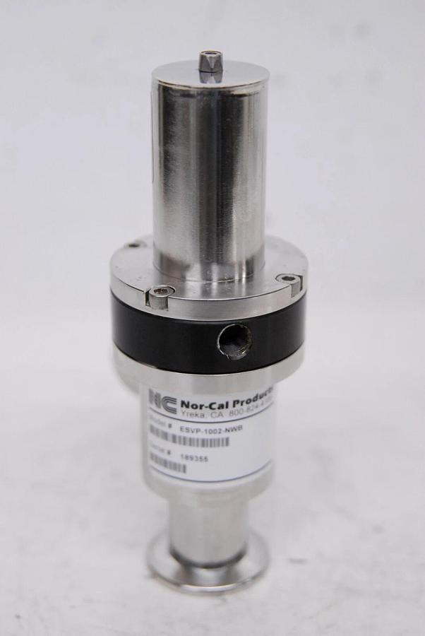 Used Nor-Cal ESVP-1002-NWB Pneumatic Angle Valve