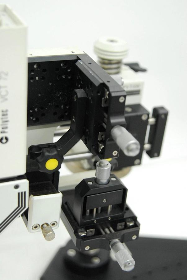 Used Polytec OFV-T031-NZ OFV-T-030 OFV-T-031 Vibrometer Stand W/ VCT-072 Camera