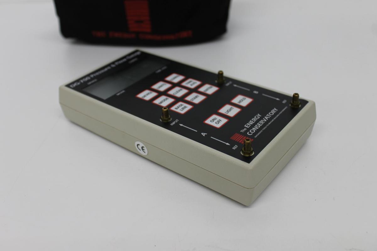 Used The Energy Conservatory DG-700 Digital Manometer Pressure & Flow Gauge