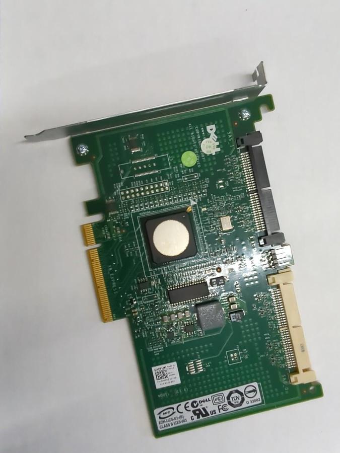Used Dell 0JW063 PERC 6/IR PCIe X8 SAS RAID Controller Poweredge R200 E2K-UCS-61-(B)