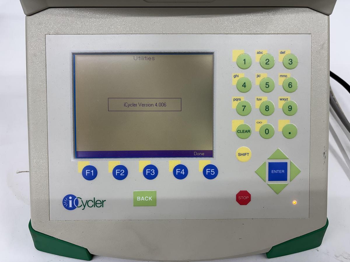 Used Bio Rad iCycler Thermal Cycler w/ iQ 5 Optical Module