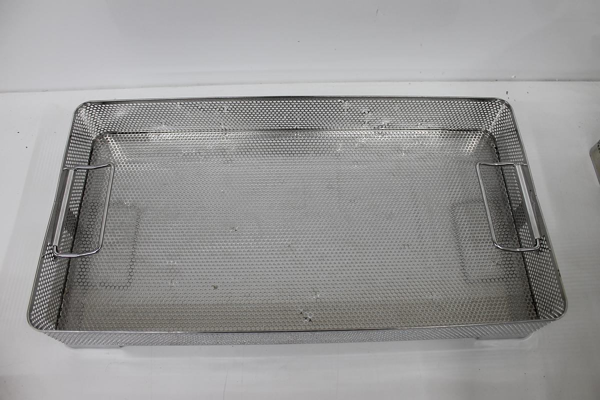 Used 20.5"x10.5"x2.5" Steralization Tray LOT OF 4
