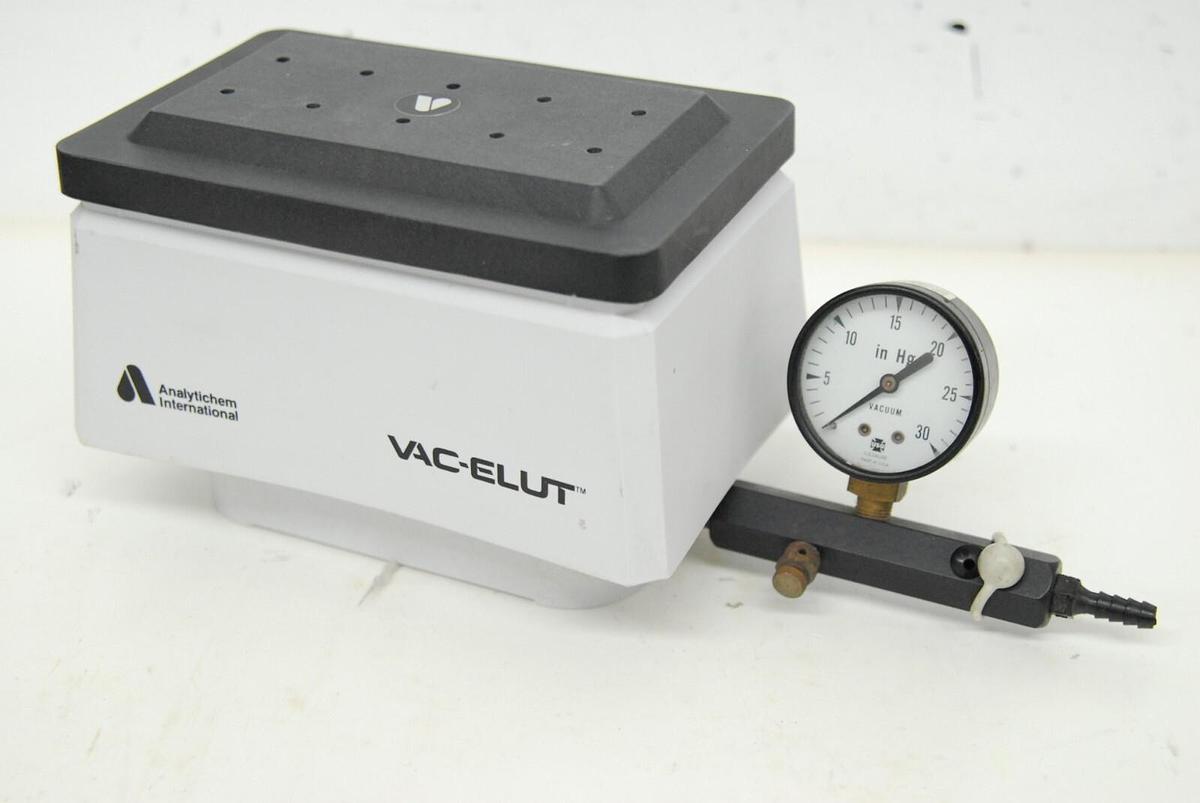 Used Analytichem International AI 6000 VAC-ELUT Vacuum Manifold/Chamber