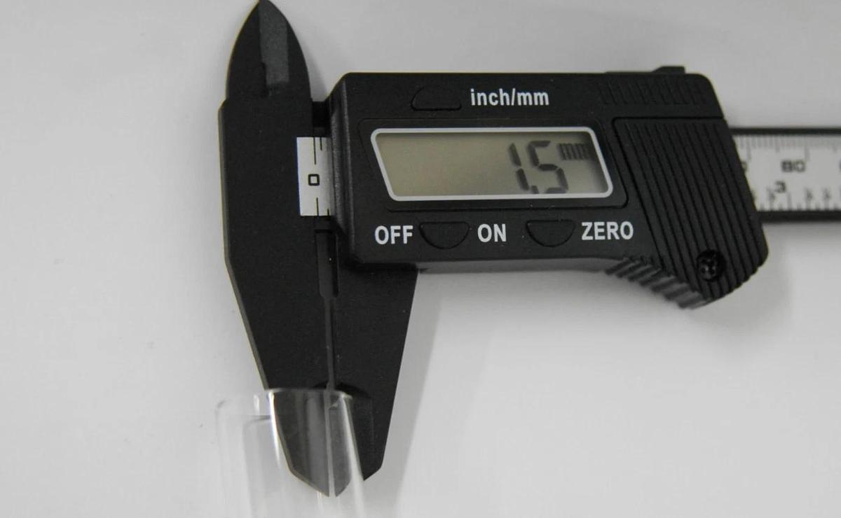 Corning Pyrex Tubing Borosilicate Glass 20mm OD, 17.5mm ID, 1.5mm wall, 24" Long