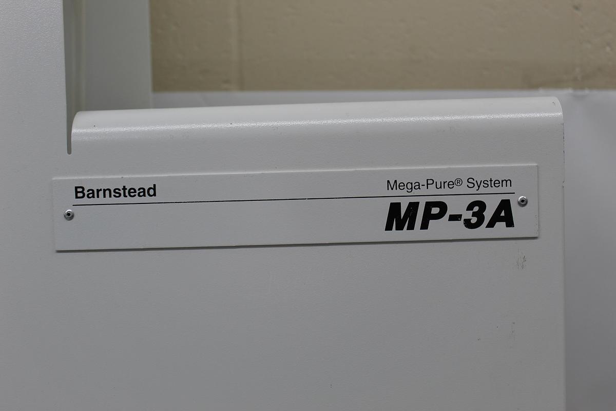 Used Thermo Scientific Barnstead MegaPure MP-3A A440367 Glass Still Water Purification System 240V w/ Collection System