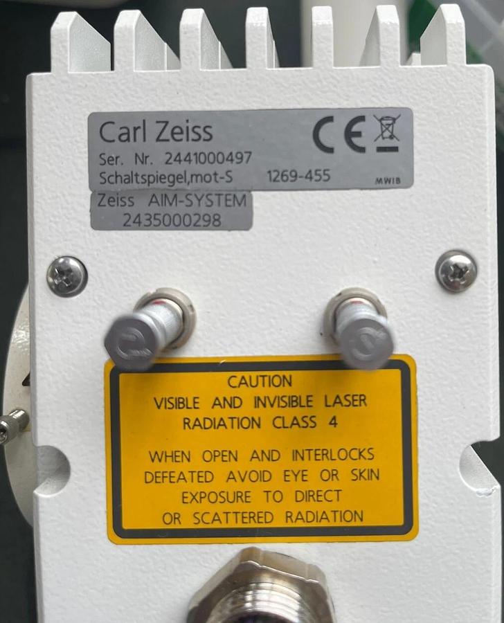 Used Zeiss 1269-455 Motorized Switching Mirror - Axiovert Observer Imager