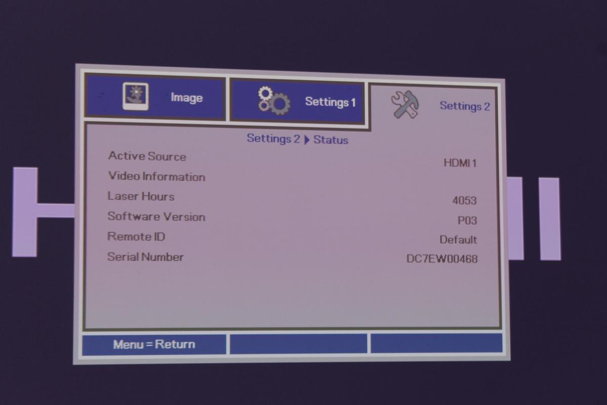 Used Hitachi LP-WU6600 DLP Laser Projector Only 4000 Hours