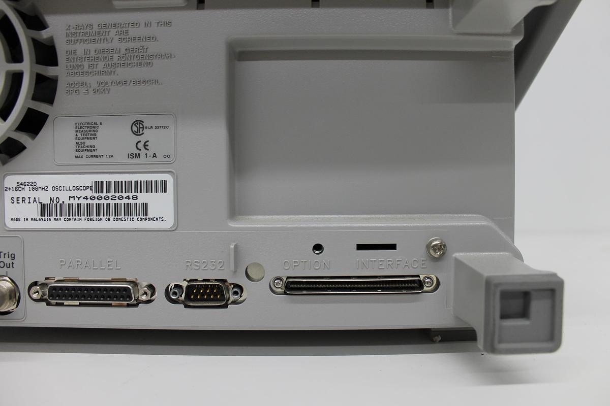 Used Agilent 54622D 100 MHz Mixed-Signal Oscilloscope - COMPLETE