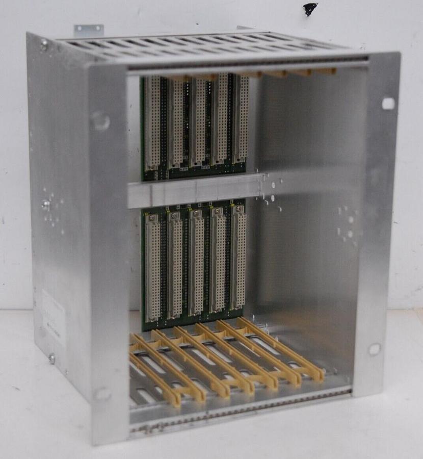 Used Schroff 23000-465 Backplane 6U VME 5-SLOT MONO ADC W/ Enclosure TVC-06NDA-4