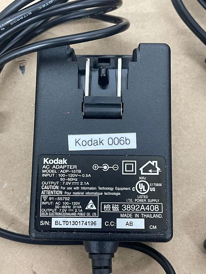 Used Kodak EasyShare DX3500 2.2MP Digital Camera W/ Dock and Accessories 41778356425