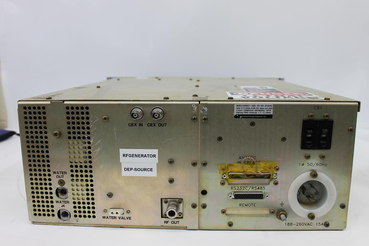 Used RFPP RF Generator RF10M 