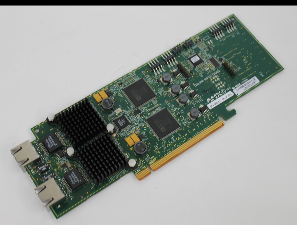 Used AMX Enova DVX-3150HD-SP SAA1906-32 DXLINK Input Card