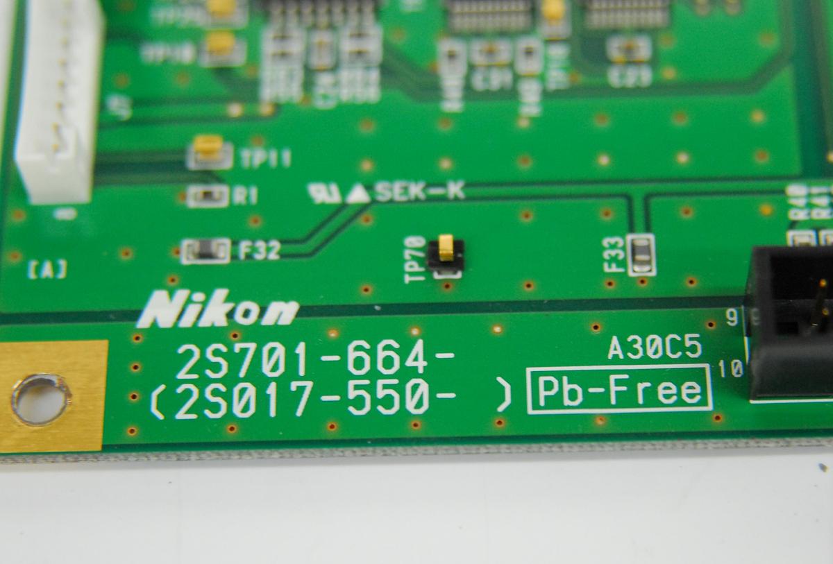 Used Nikon A30C5 2S701-664 LU4-CPLD Control Board - D-Eclipse C1-LU4 Laser System