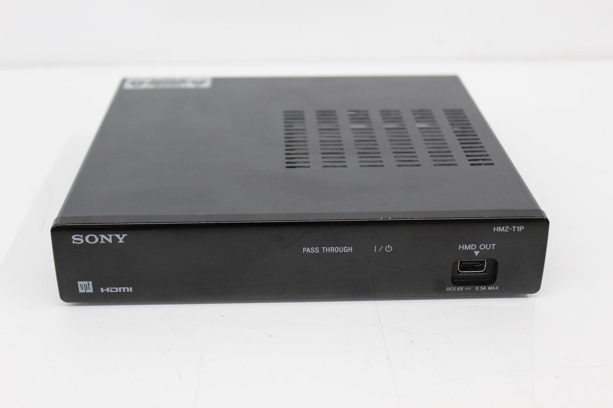 Used Sony HMZ-T1P 3D Viewer Headset and Processor