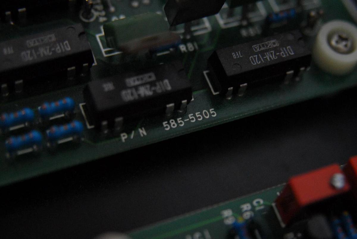 Used Hitachi SEM TrackBall Control Panel 585-5525 W/ Attached Control Boards