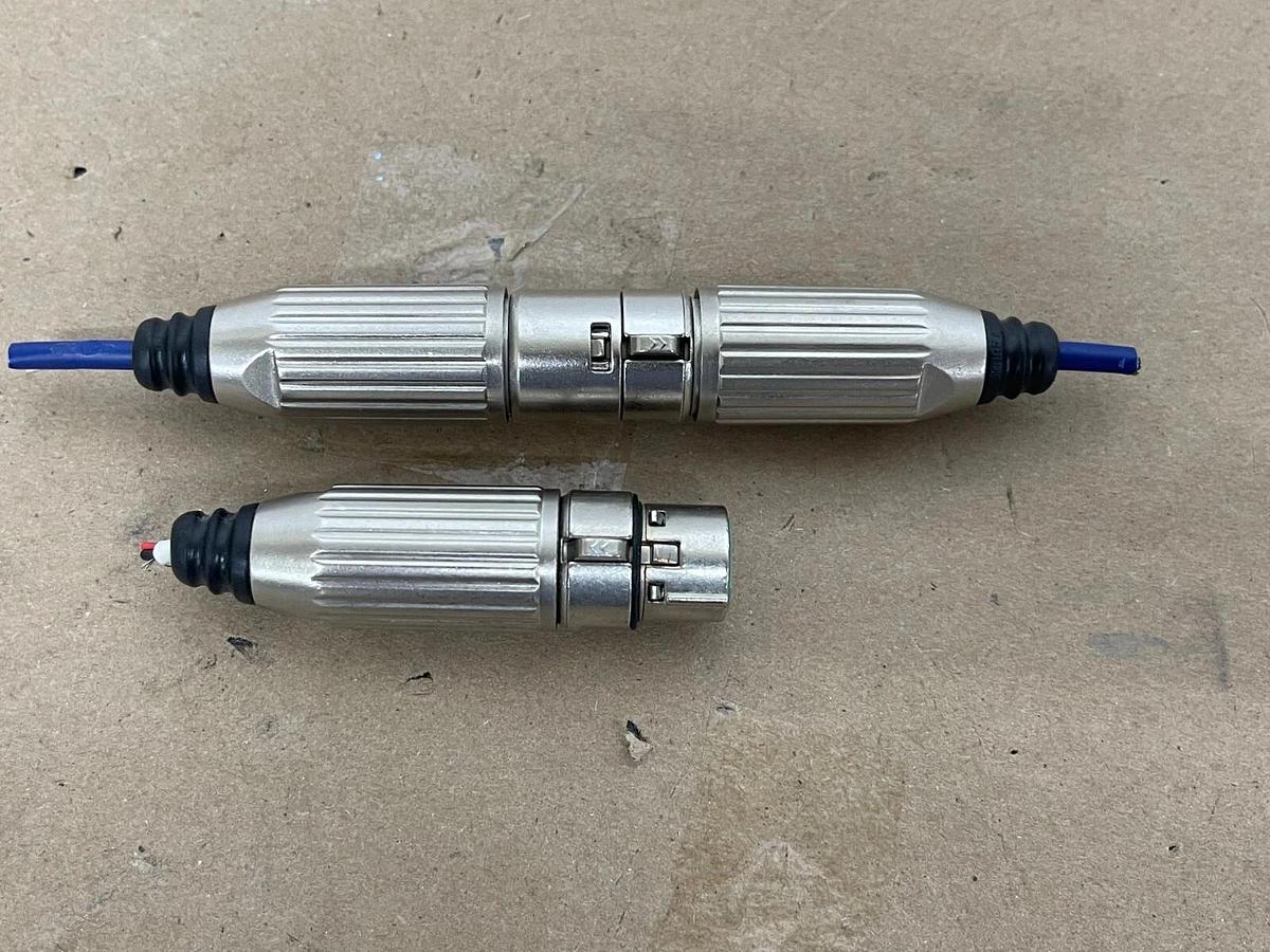 Used Switchcraft XLR 3-Pin Connectors - 2 Female - 1 male - Lot of 3