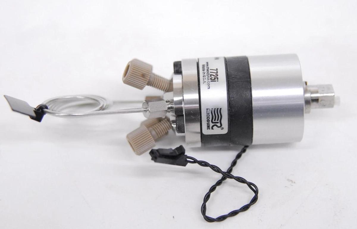 Used Rheodyne 7725i 6-Port Manual Sample injector W/  100ul Loop