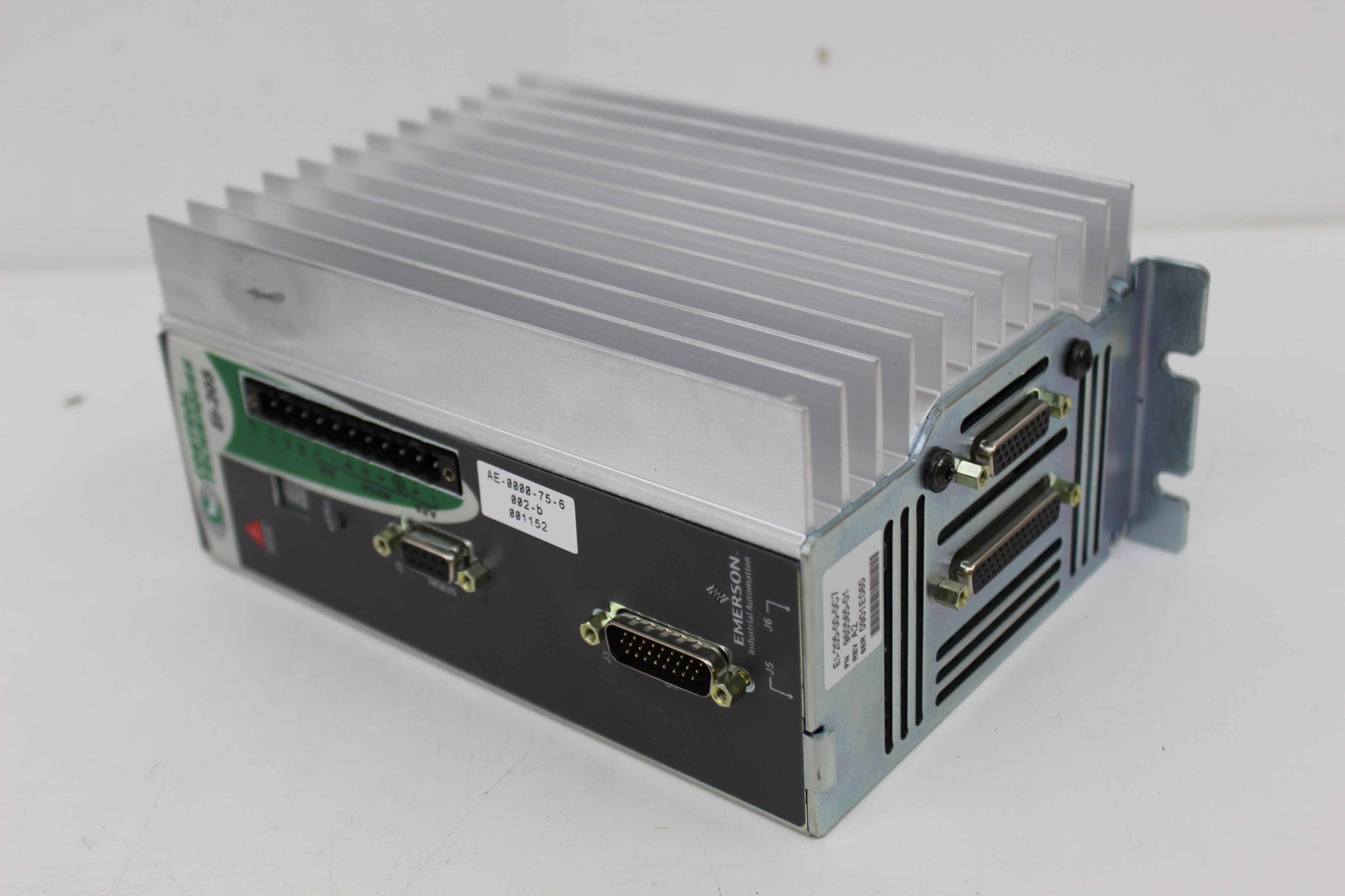 Used Exlar SR31-0602-XFX-EM2-238-45-AR-XT Linear Actuator w/ Emerson EI-205 Drive