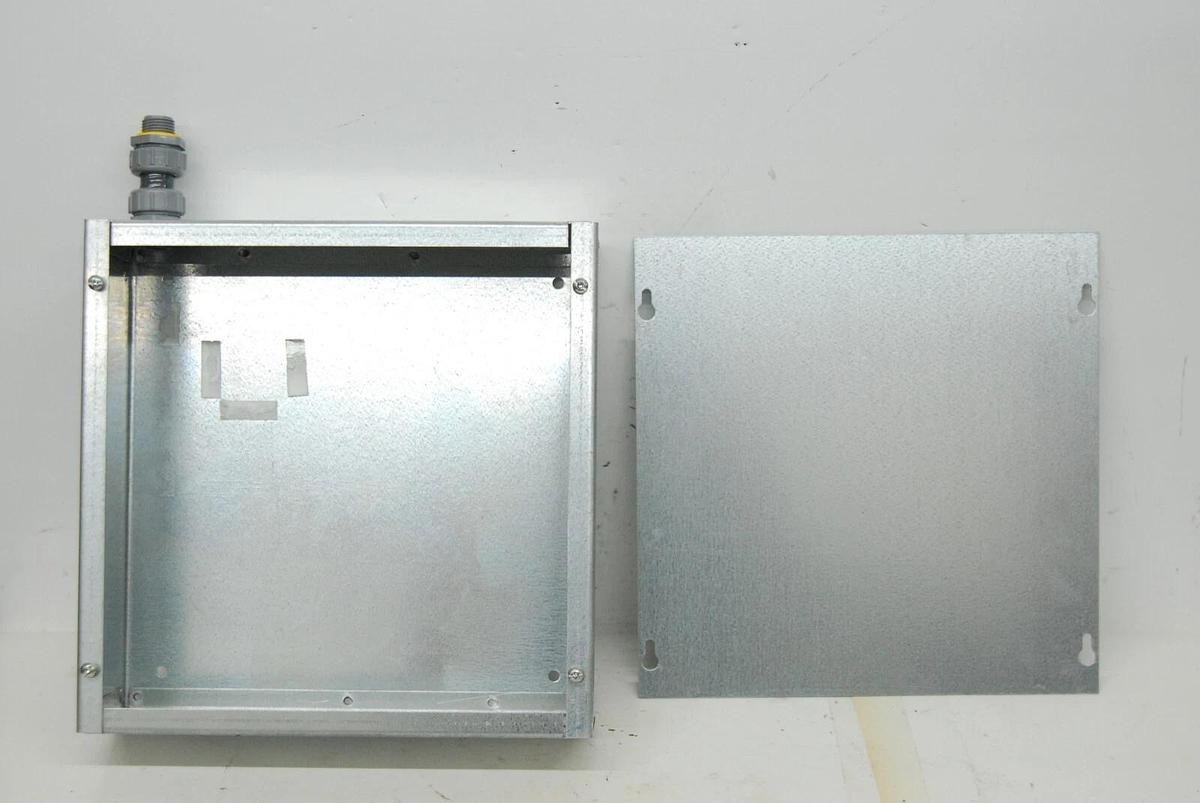 Used C&I C-12124SC Type 1 Screw Cover J Box 12x12x4