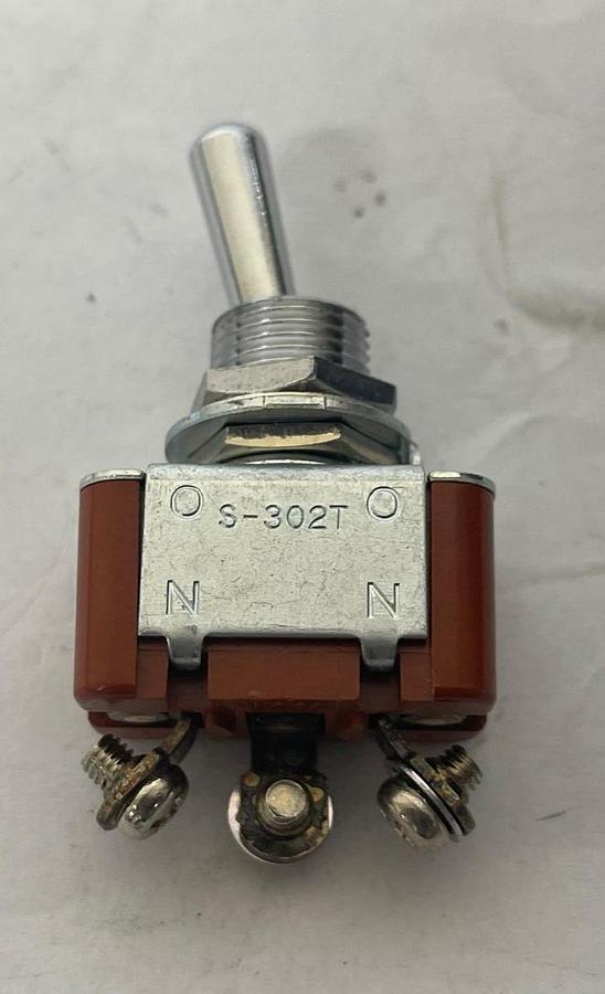 Used NKK S-302T three-legged two-position toggle switch