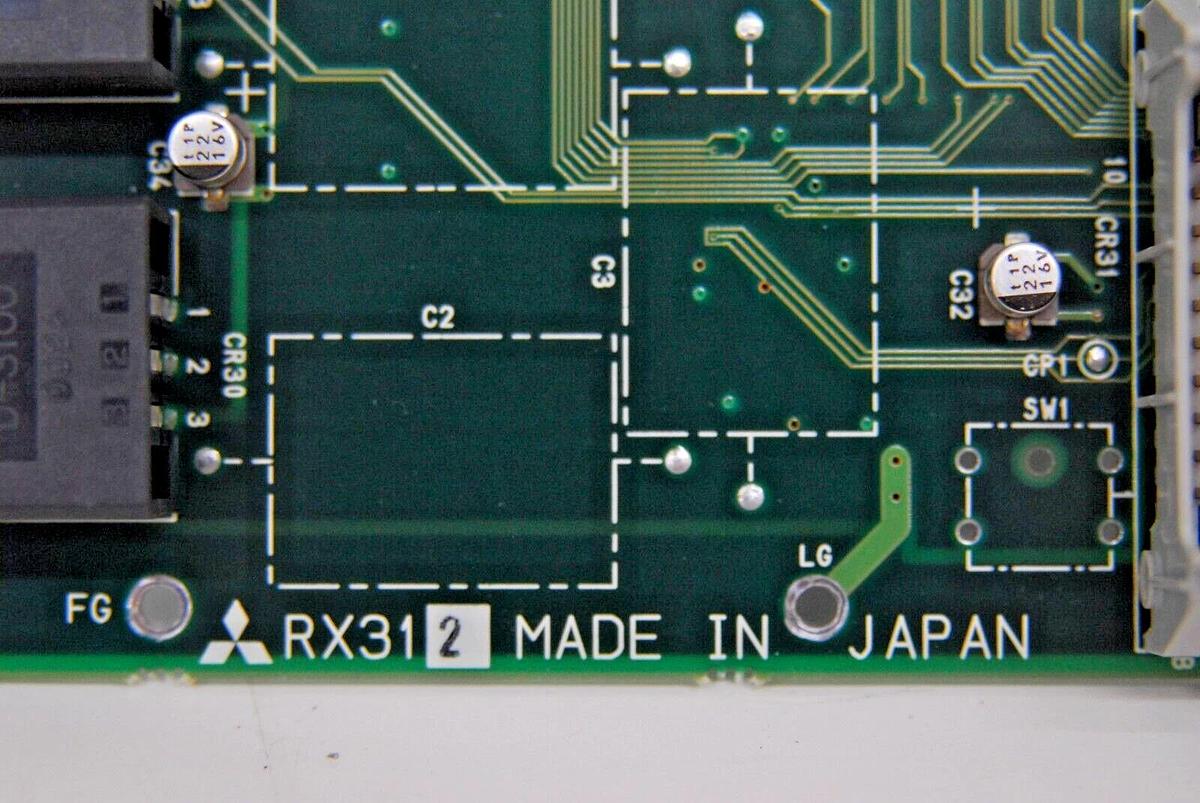 Used Mitsubishi RX312 BN634A589G53 Circuit Board (RA-90 Wire EDM)