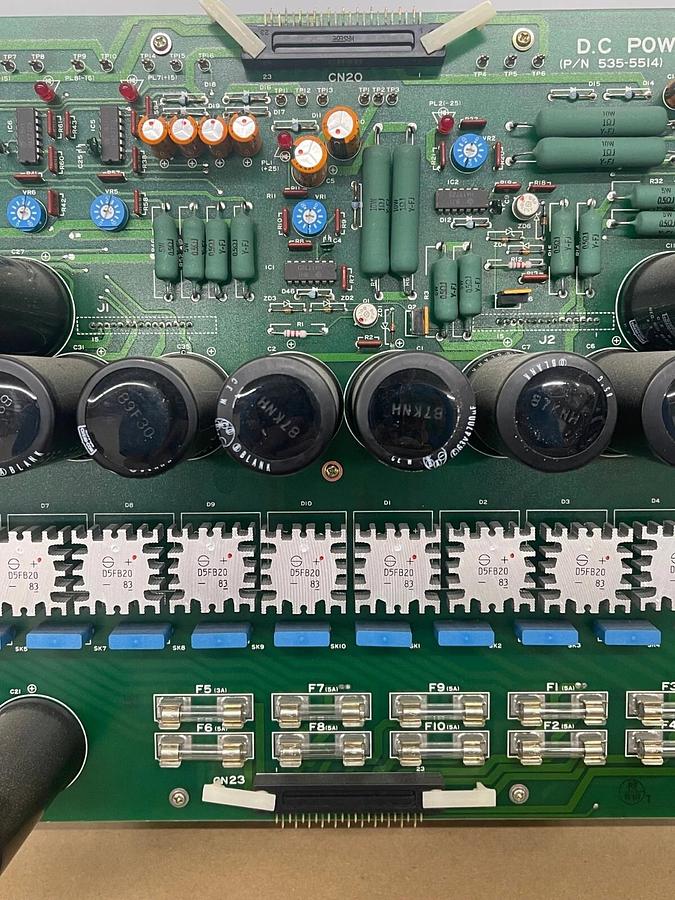 Used Seiko Seiki DC Power Supply 535-5514 W/ Transistor Board