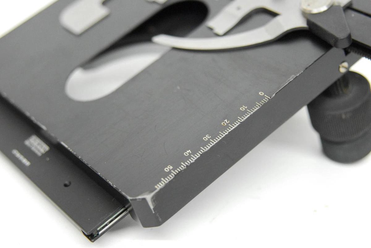 Used Zeiss 47 34 15 Mechanical Stage X-Y Stage W/ Quick Release Stage Carrier