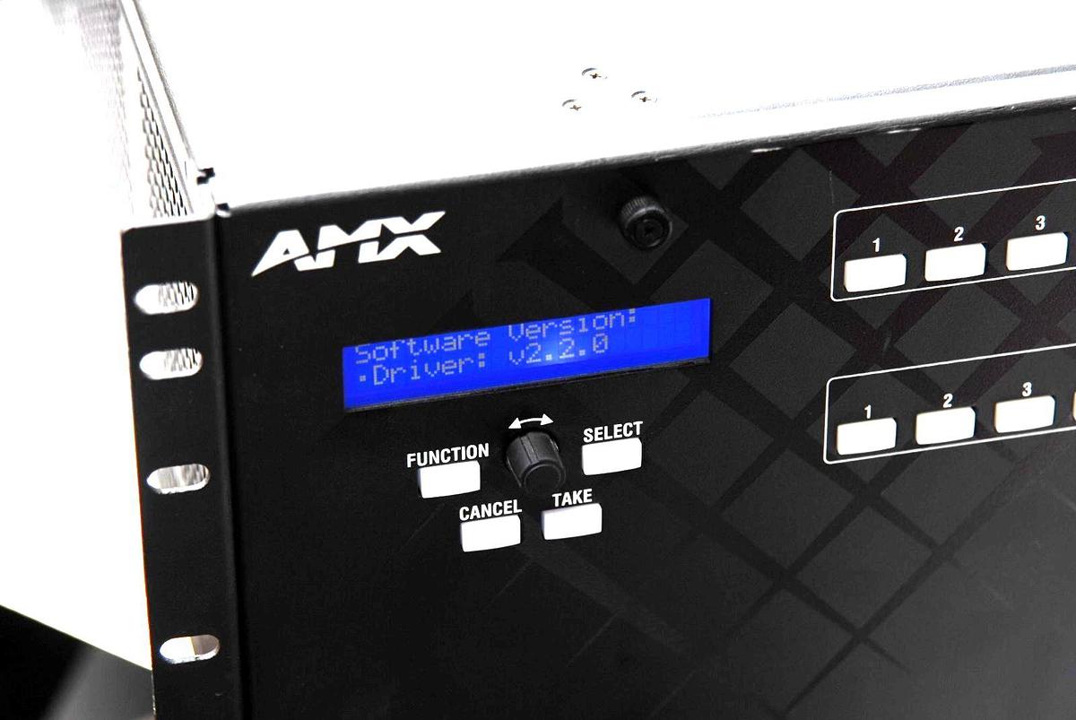 Used AMX Enova DGX1600-ENC Digital Media Switcher With 3 DGX-I-DXL,4 DGX-I-HDMI Cards