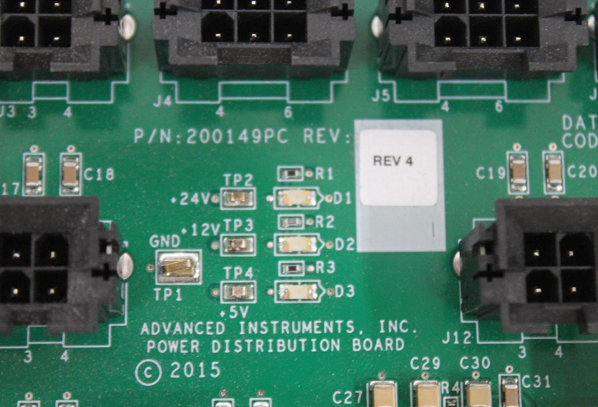 Used Advanced Instruments 200149PC Power distribution Board [Luminex 200]