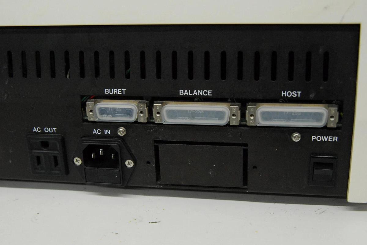 Used EM AquaStar V1B Titrator System