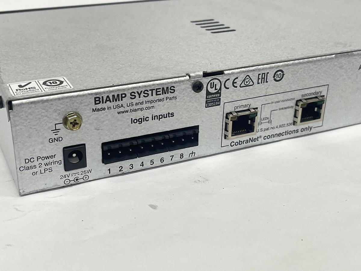 Used Biamp Systems Model AudiaEXPI 8 Channel Module