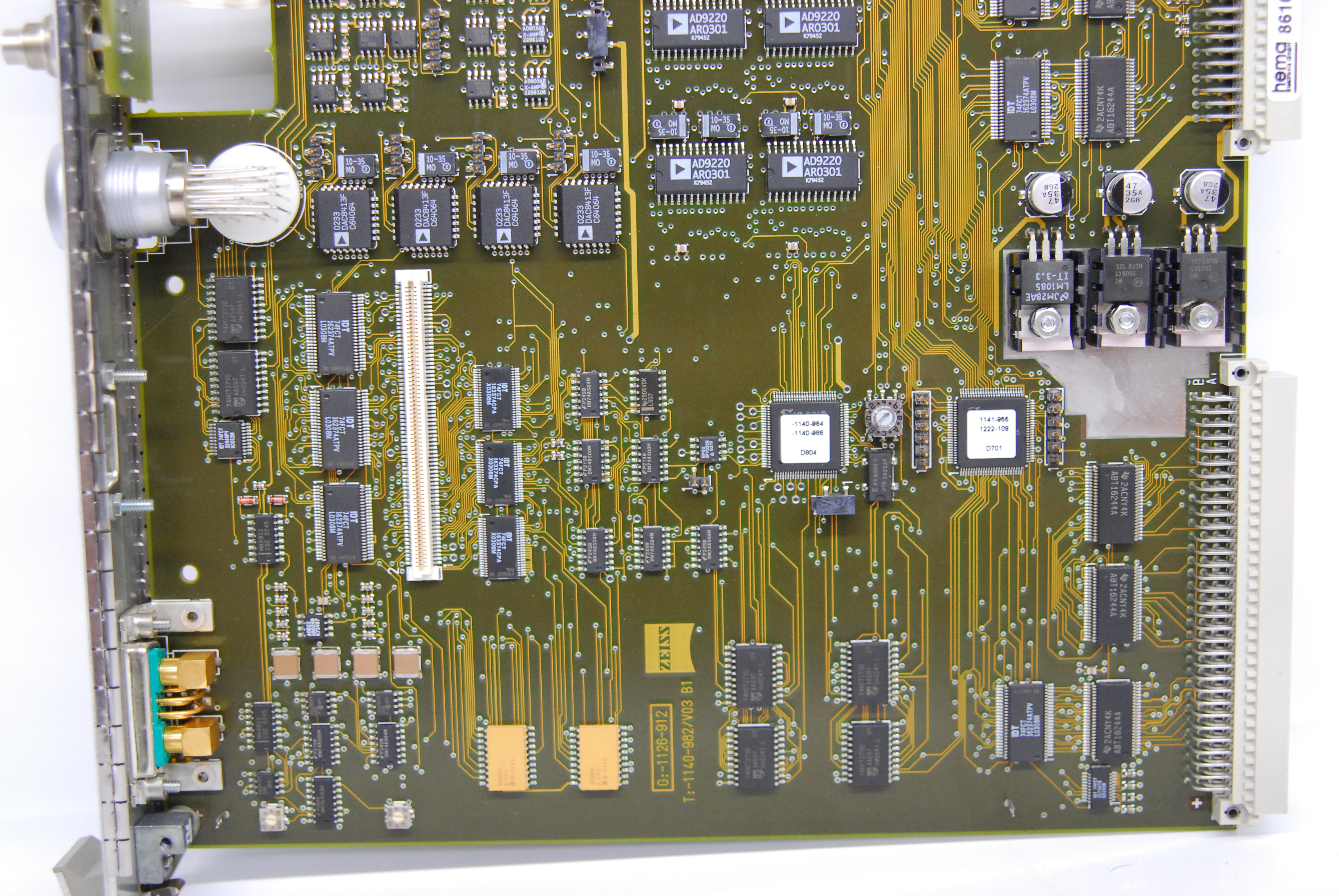 Used Zeiss Hema 1140-982 1126-912 IF-META Interface Board Module - ECU-LMS/META