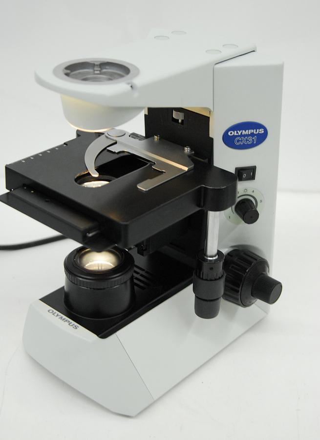 Used Olympus CX31 (CX31RBSFA) Microscope W/ Stage - Read Description