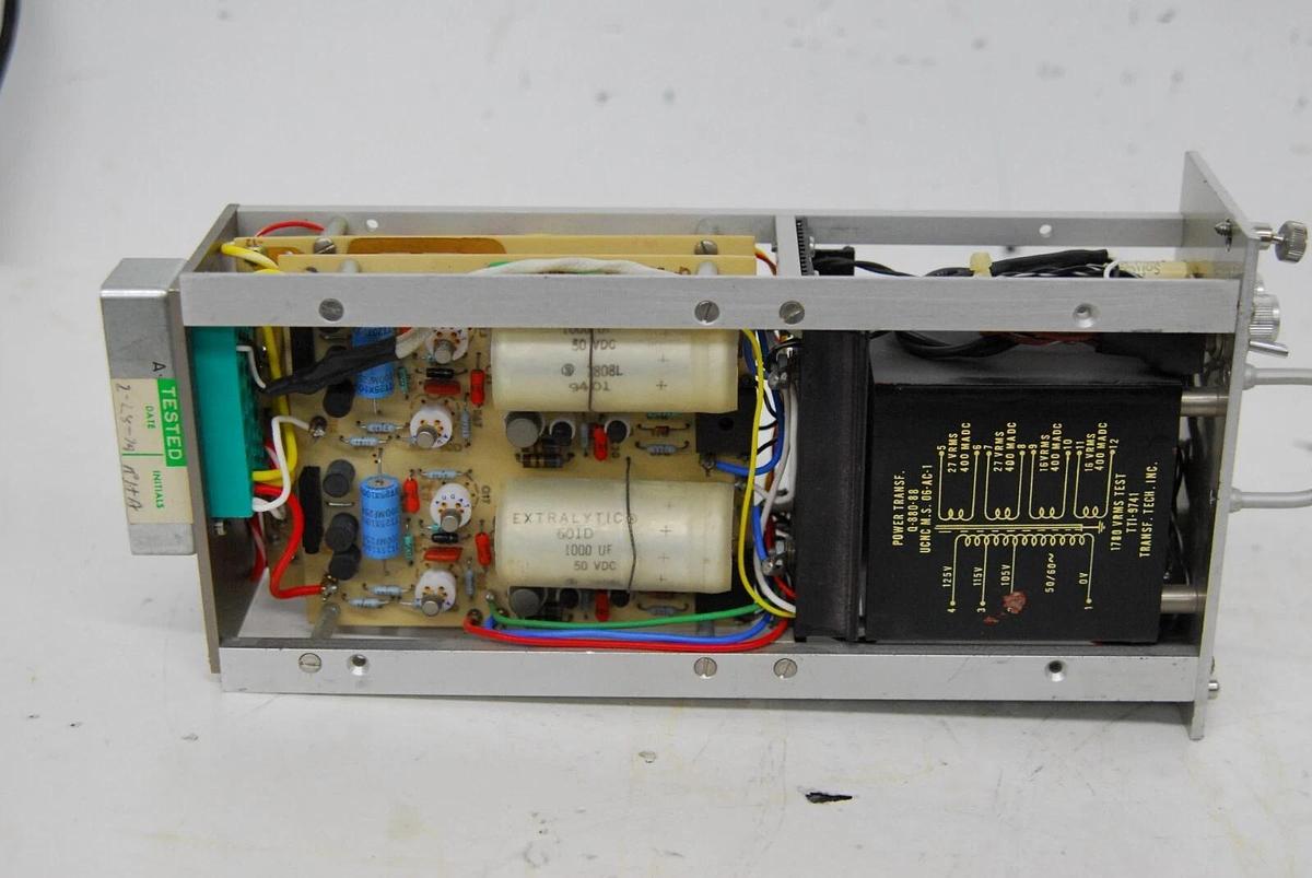 Used Oak Ridge National Laboratory (ONRL) Q-3082 Power Supply Vintage