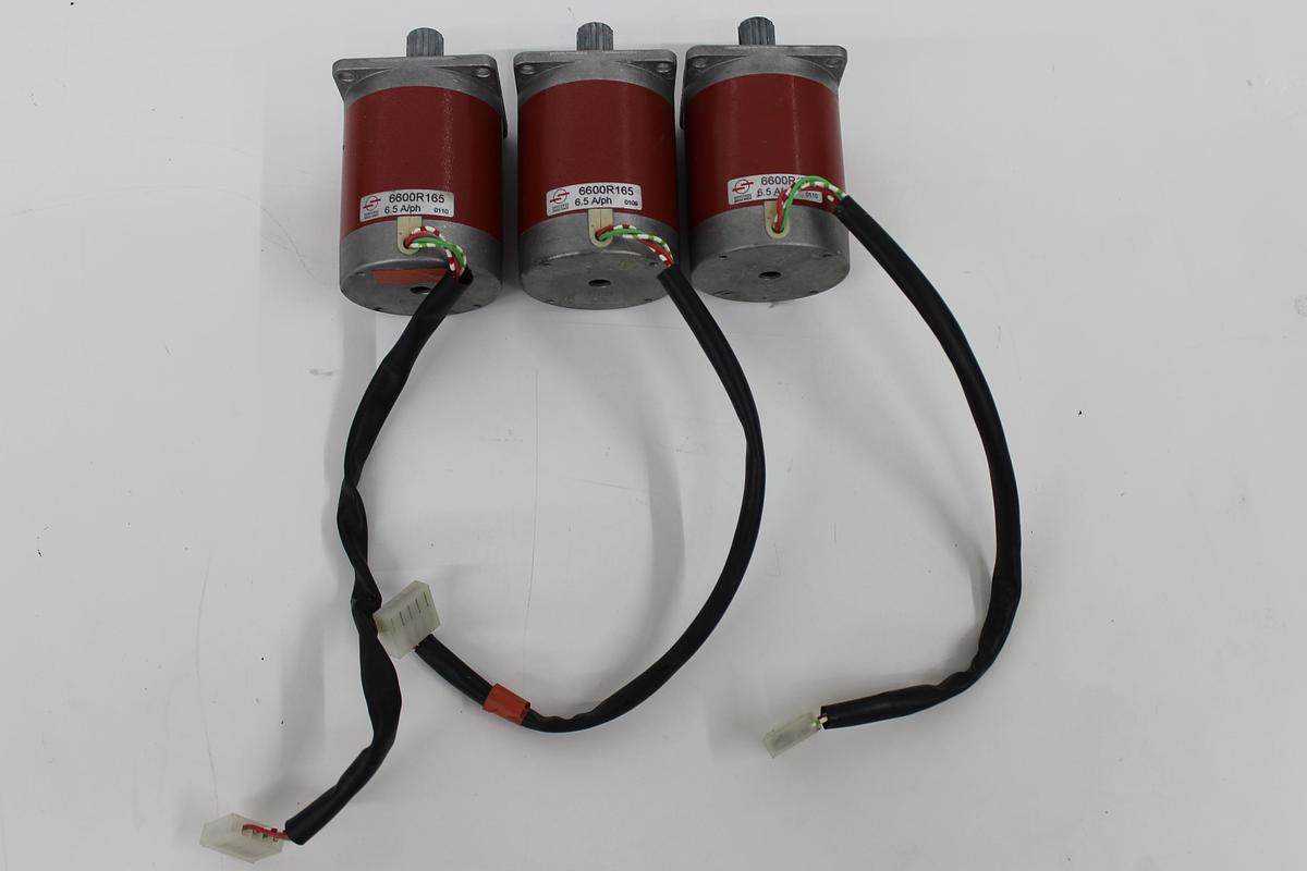 Used Sonceboz 6600R165 Stepper Motor LOT OF 3