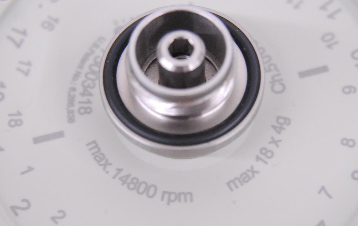 Used Thermo Scientific 75003418 18 x 2.0/0.5mL Dual Row Rotor W/ 75003406 Lid