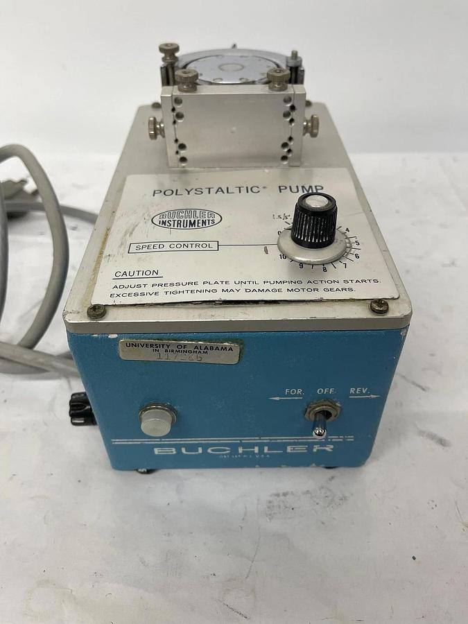 Used Buchler Polystaltic Pump