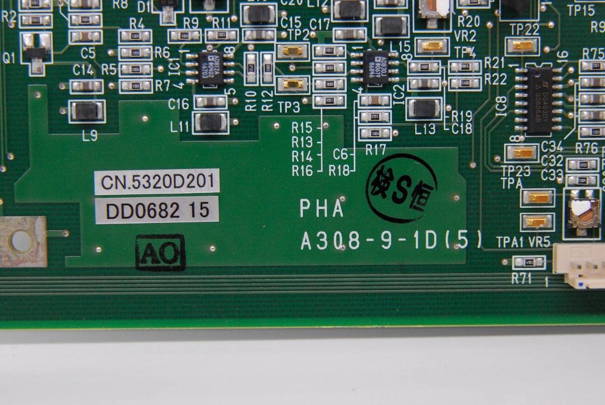 Used Rigaku A308-9-1D(5) 5320D201 PHA Circuit Board - Ultima-III