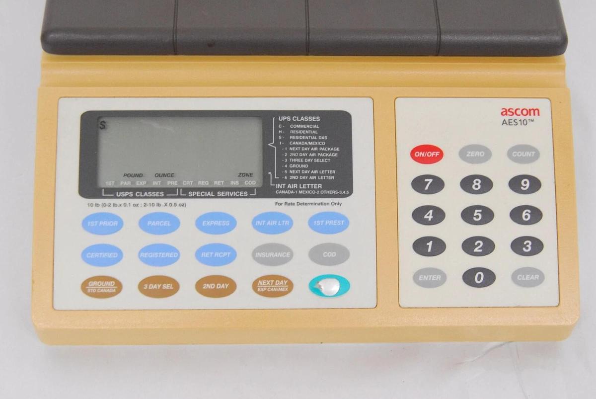 Used Ascom AES10 Postal Scale