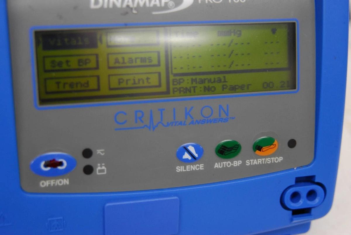 Used Critikon Dinamap Pro 100 (DP100) Vital Signs Monitor - READ DESCRIPTION