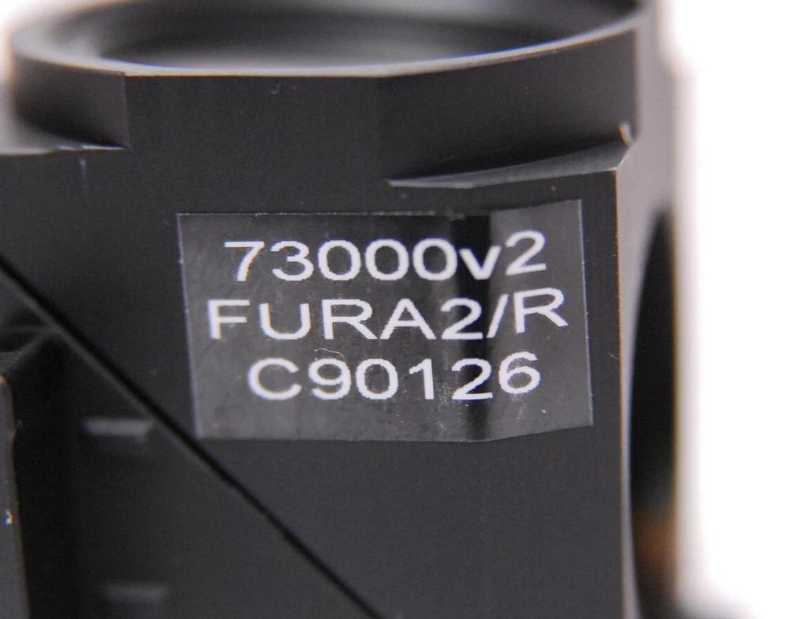 Used Zeiss 73000v2 FURA2/R C90126 Microscope Filter Cube (Axiovert 200)