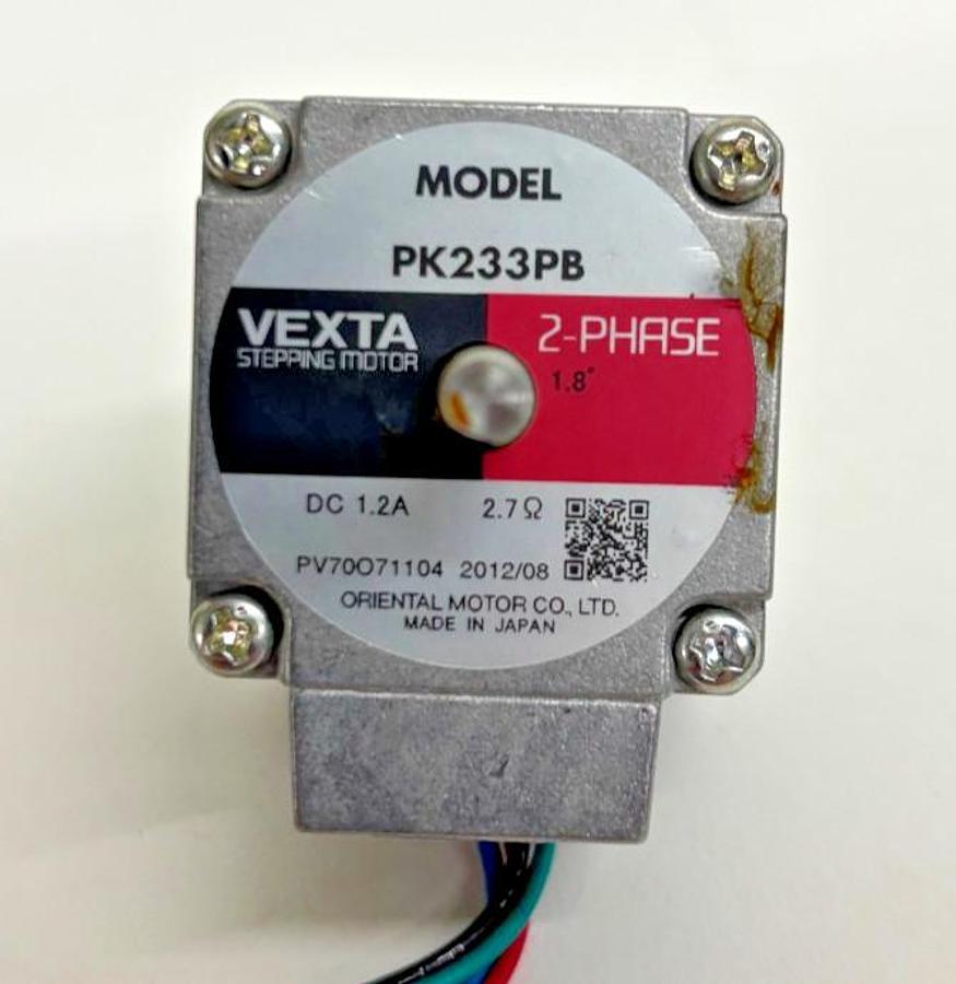 Used Vexta P233PB Stepper Motor LOT OF 2