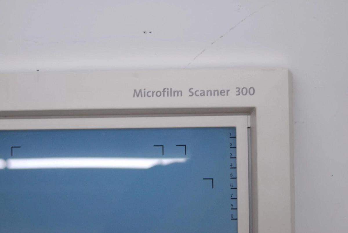 Used Canon Microfilm Scanner 300 - Screen W/ Control panel, Cable