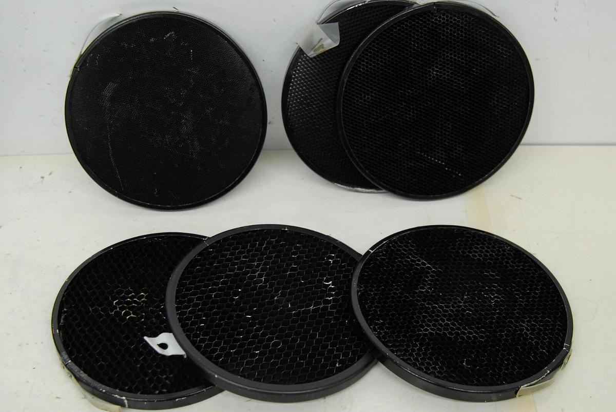 Used Speedotron Model 102 Flash Heads W/ Accessories - Lot of 3