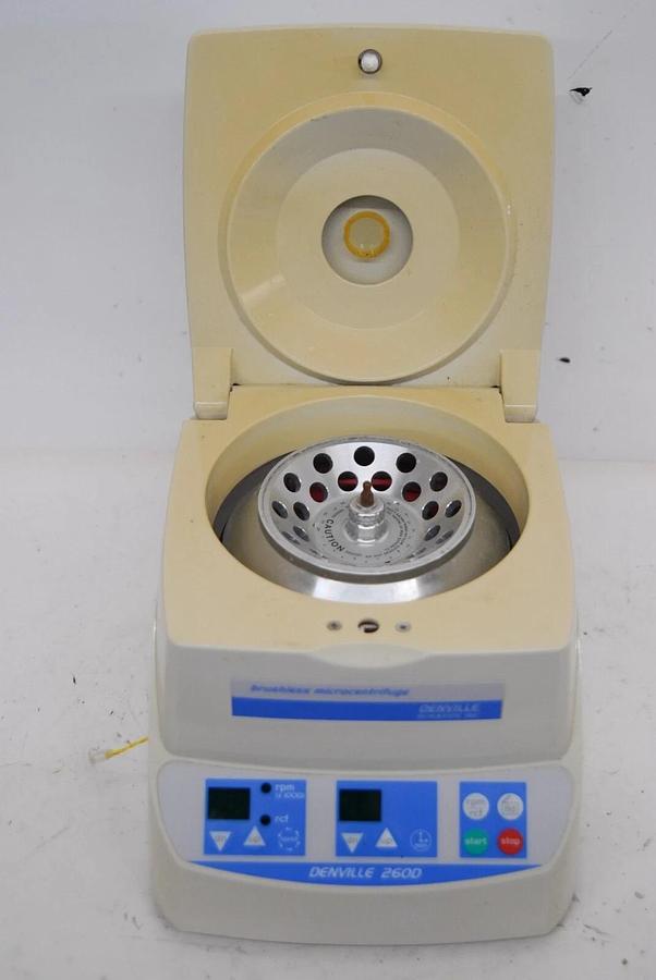 Used Denville Scientific 260D Brushless Microcentrifuge W/ Rotor - not working