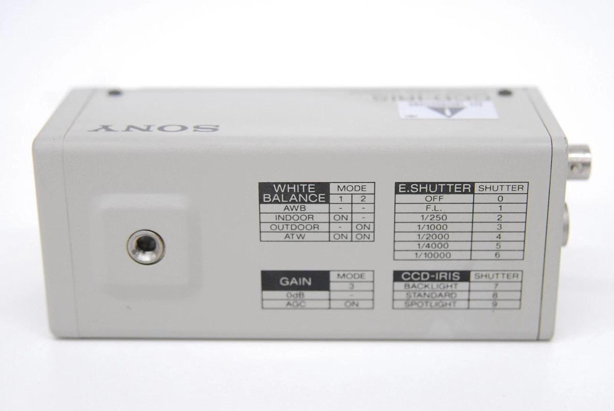 Used Sony DXC-107A CCD-IRIS Color Video Camera C-Mount